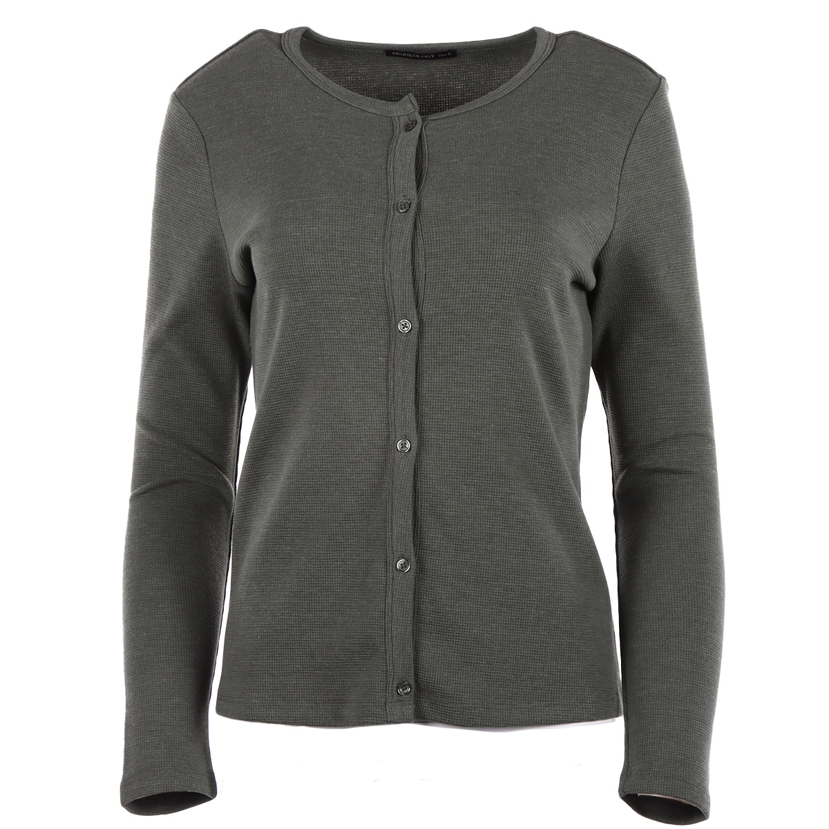 Cardigan con Botones y Cuello Redondo Arqueology para Mujer image number null