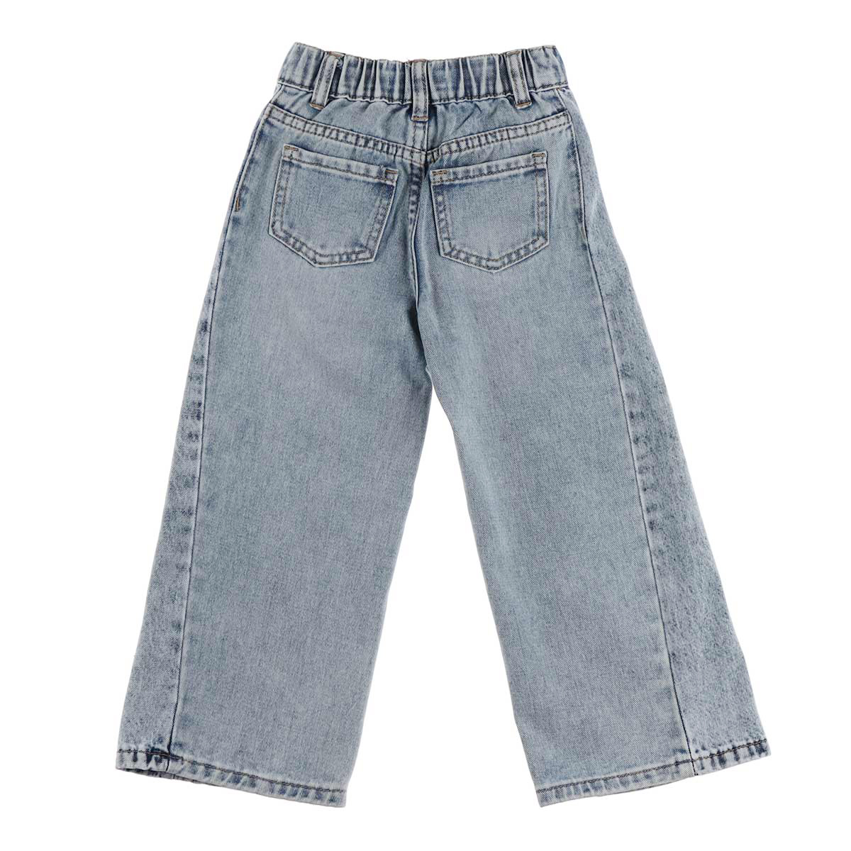 Jeans Loose Fit Holgado Cintura El&aacute;stica FUKKA Beb&eacute; Ni&ntilde;a image number null