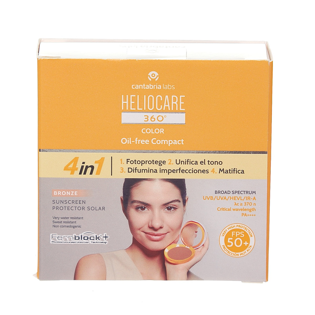 Heliocare 360&deg; Color Compact Oil Free Bronze image number null