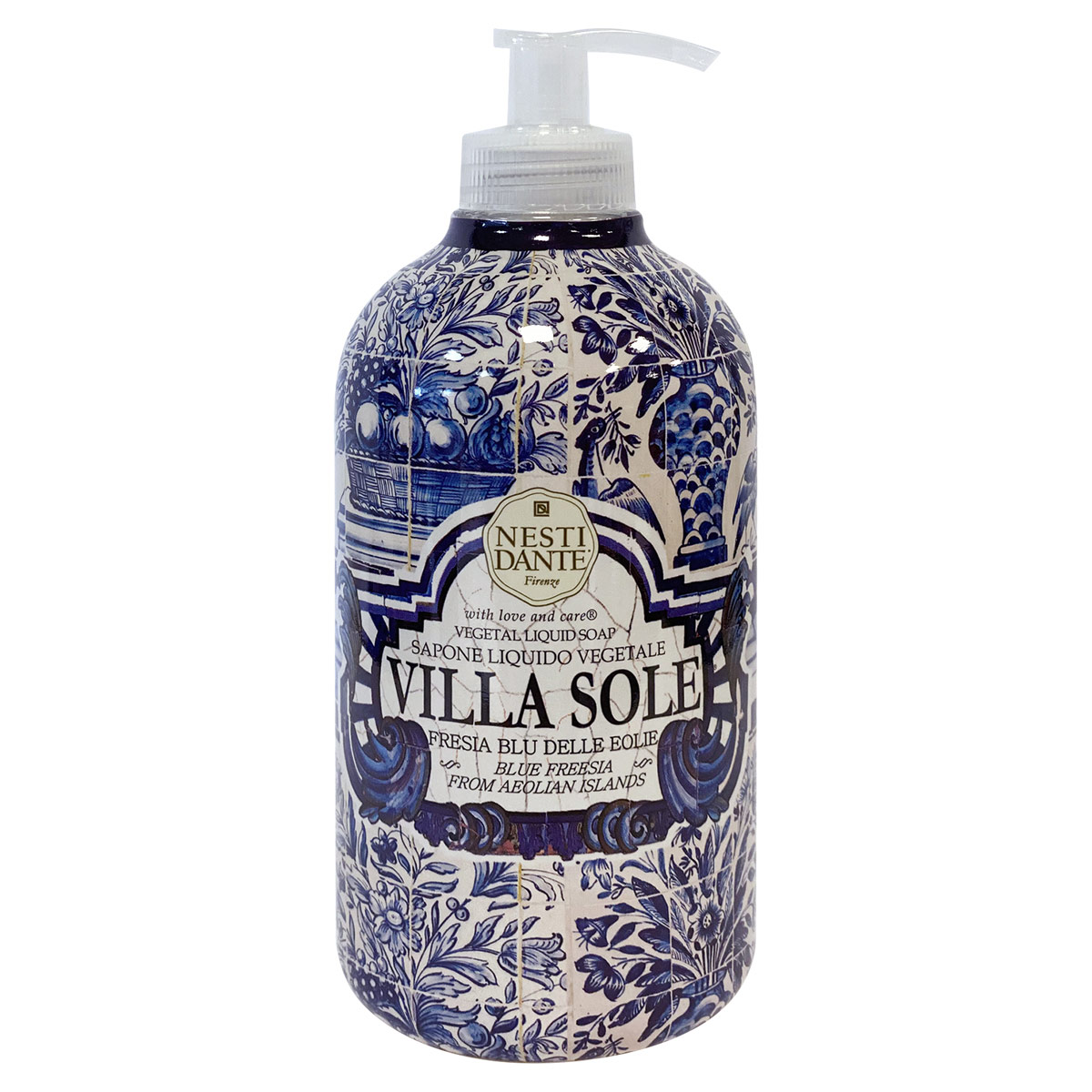 Jab&oacute;n L&iacute;quido de Fresia Azul 500 ml Nesti Dante image number null