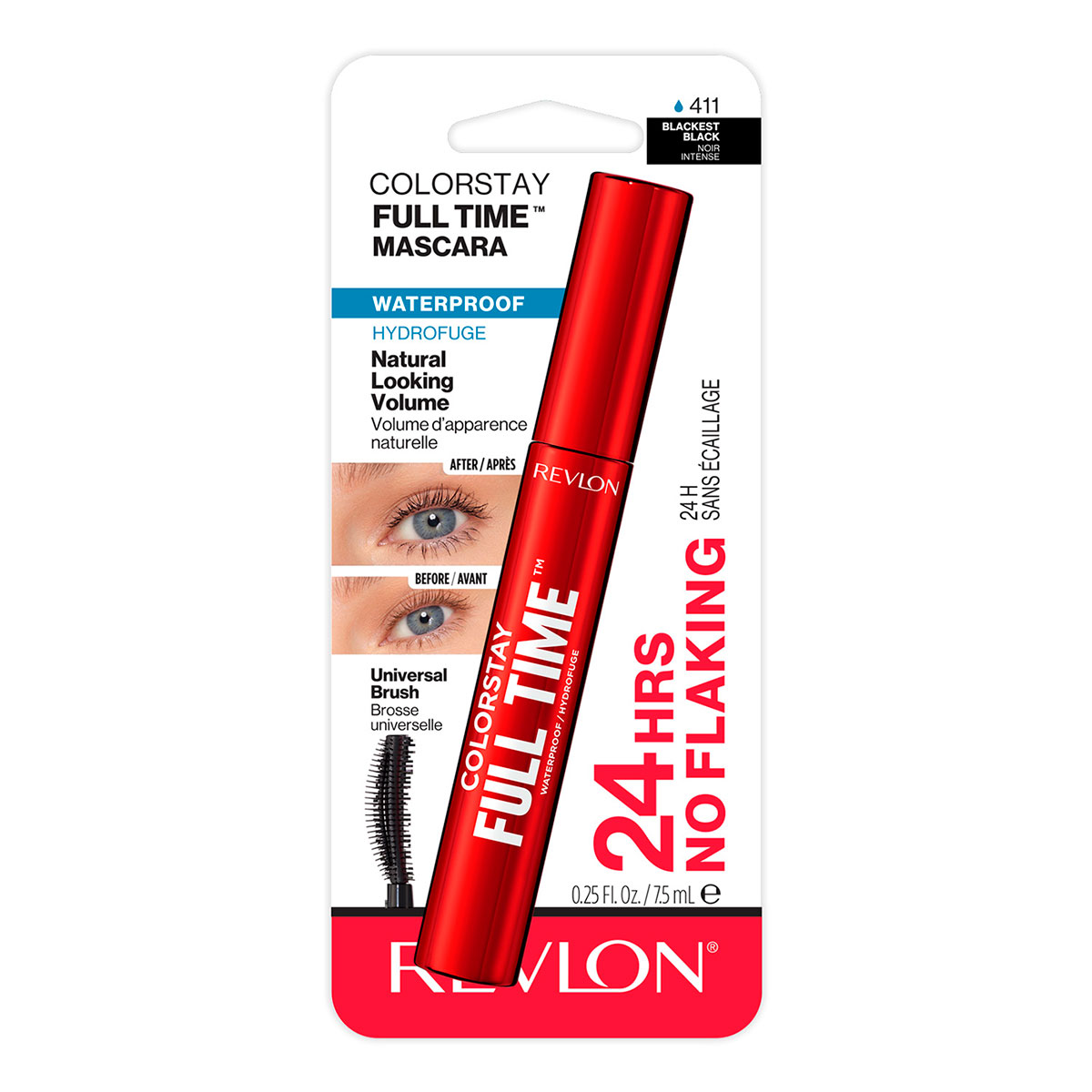 Revlon ColorStay Full Time Wp Card Blackest Black Everlasting image number null