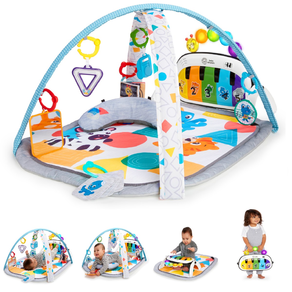 Gimnasio Kickin Tunes 4 en 1 Baby Einstein image number null