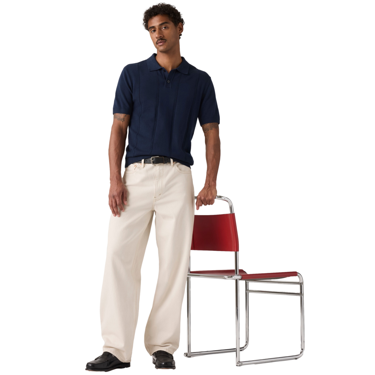 Levi&rsquo;s&reg; Su&eacute;ter The Austin Polo Regular Fit Manga Corta para Hombre image number null