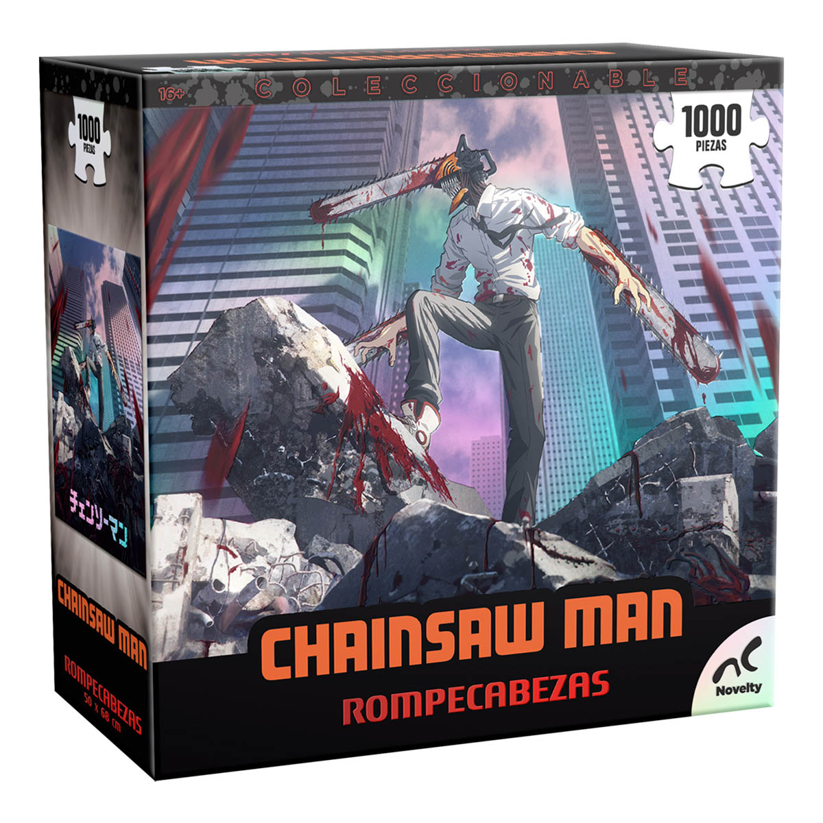 Rompecabezas Coleccionable Chainsaw Man NOVELTY 1000 Piezas image number null