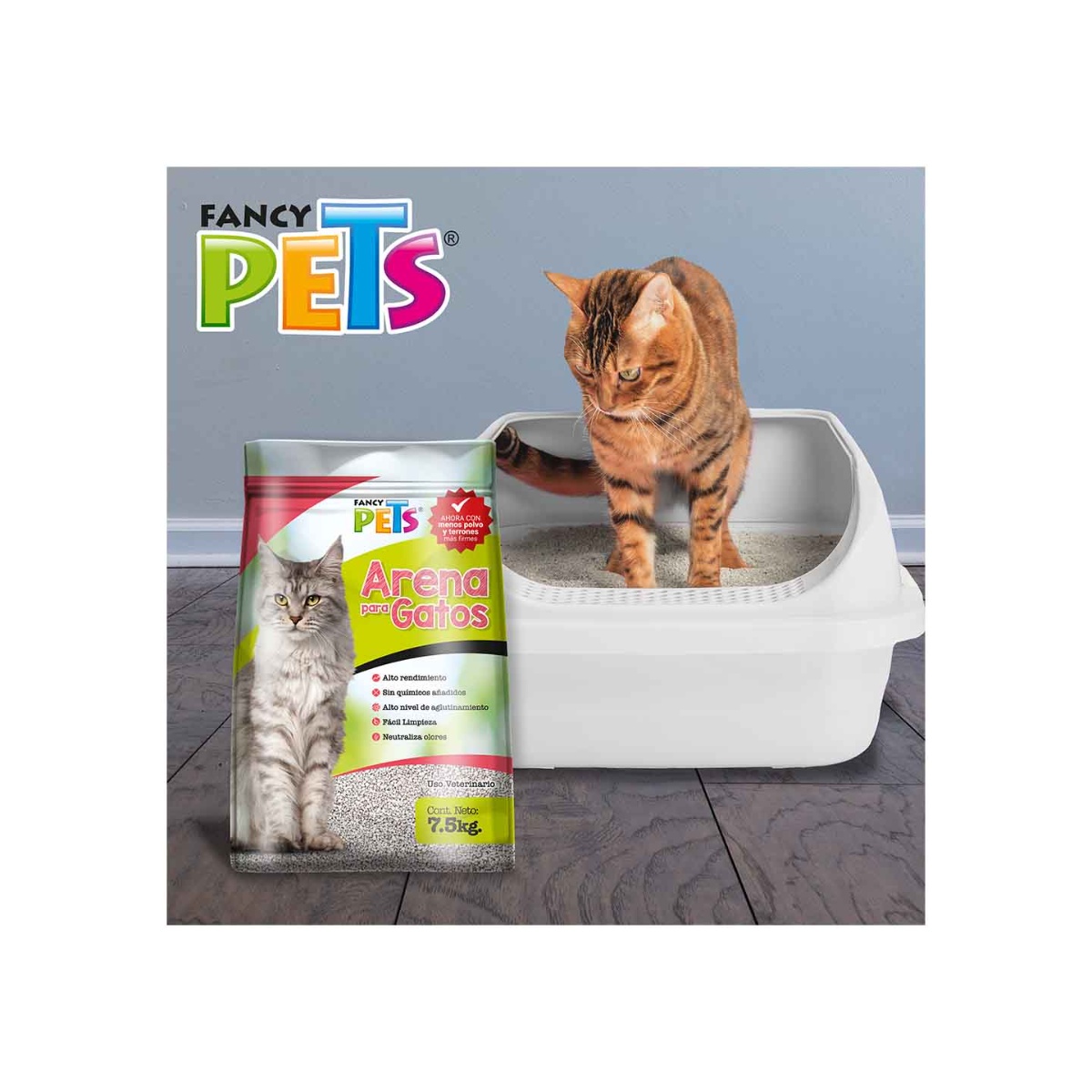 Arena Para Gato 7.5 Kg Fancy Pets image number null