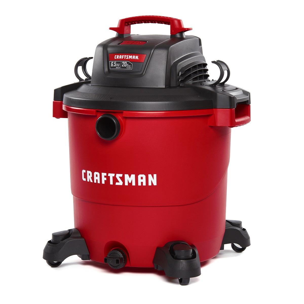 Aspiradora de 20 Galones y 6.5 HP para Seco y Mojado Mod. CMXEVBE17596 Craftsman image number null