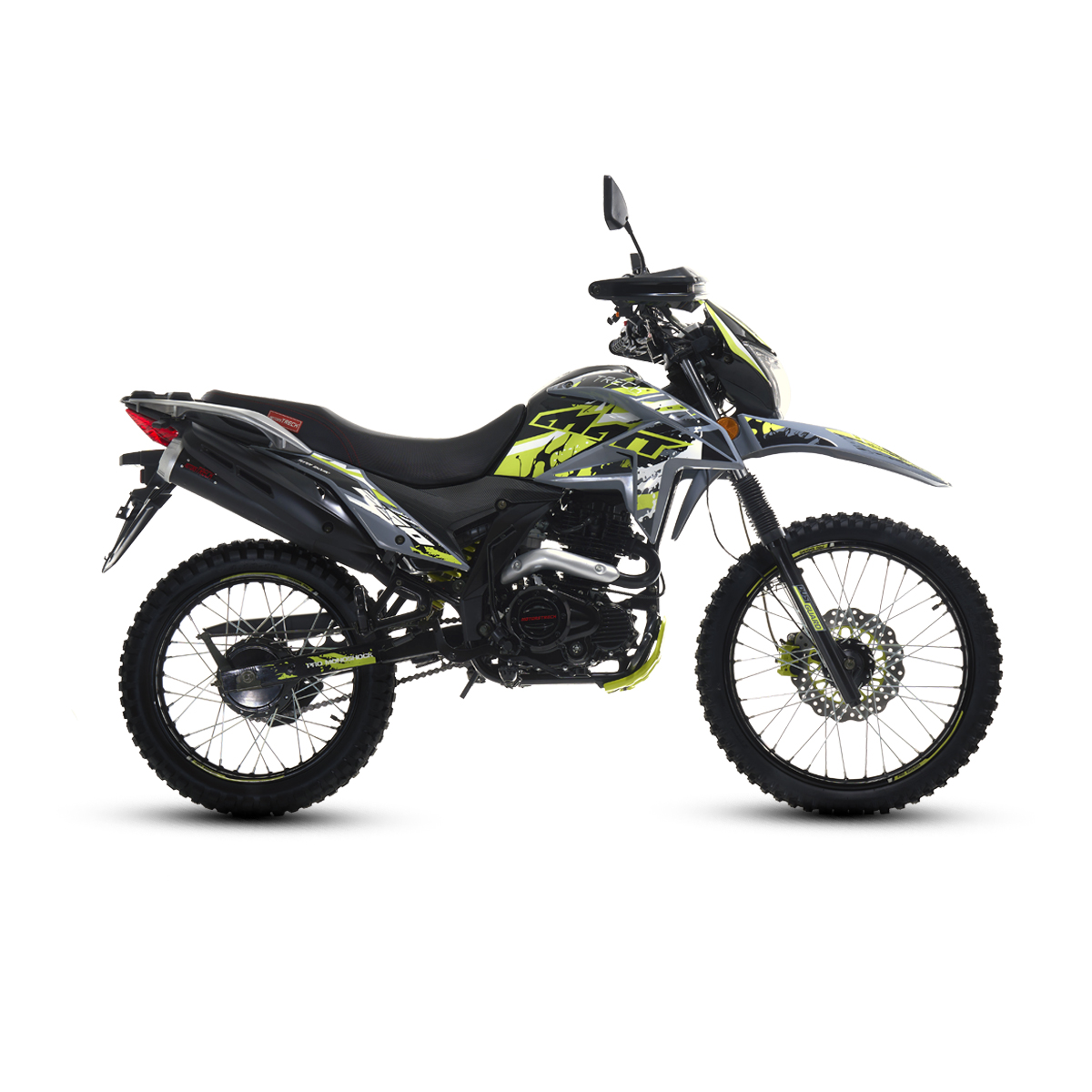 Motocicleta Doble Proposito Treck Motors Matt 250 Verde 2026 image number null