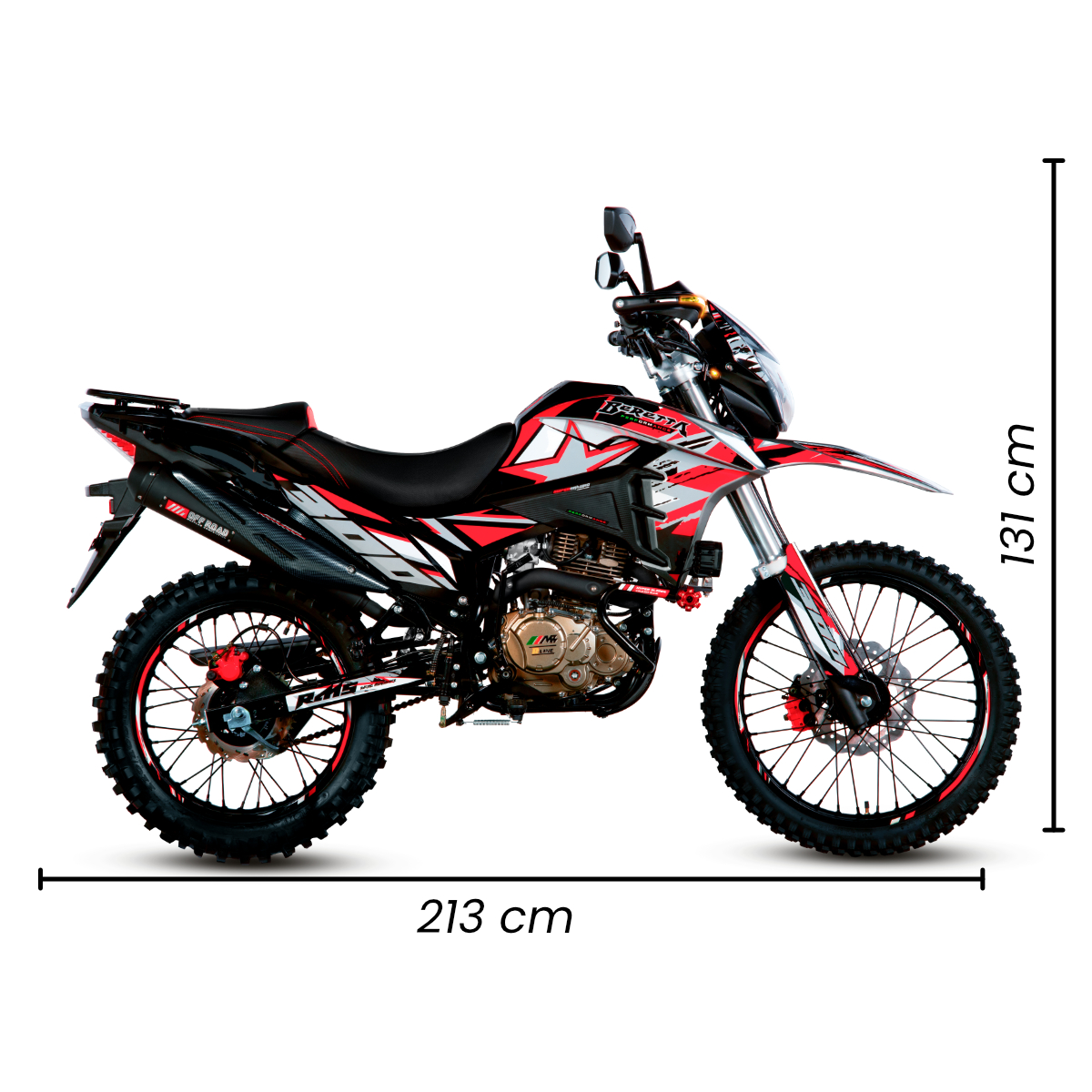 Motocicleta Beretta Performance Mb 300 2025 Rojo image number null