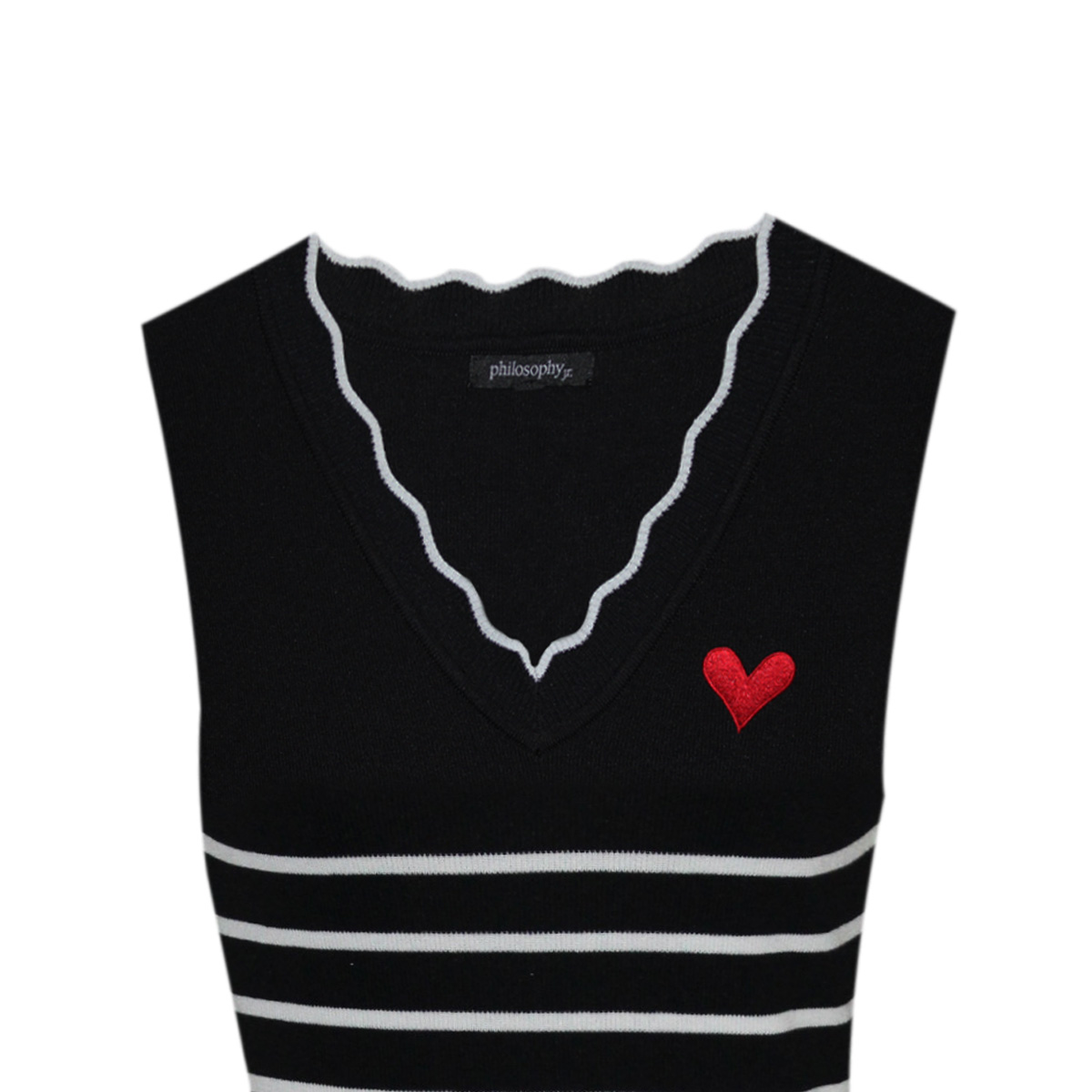Vestido Corto Escote En V Philosophy Para Mujer Junior image number null