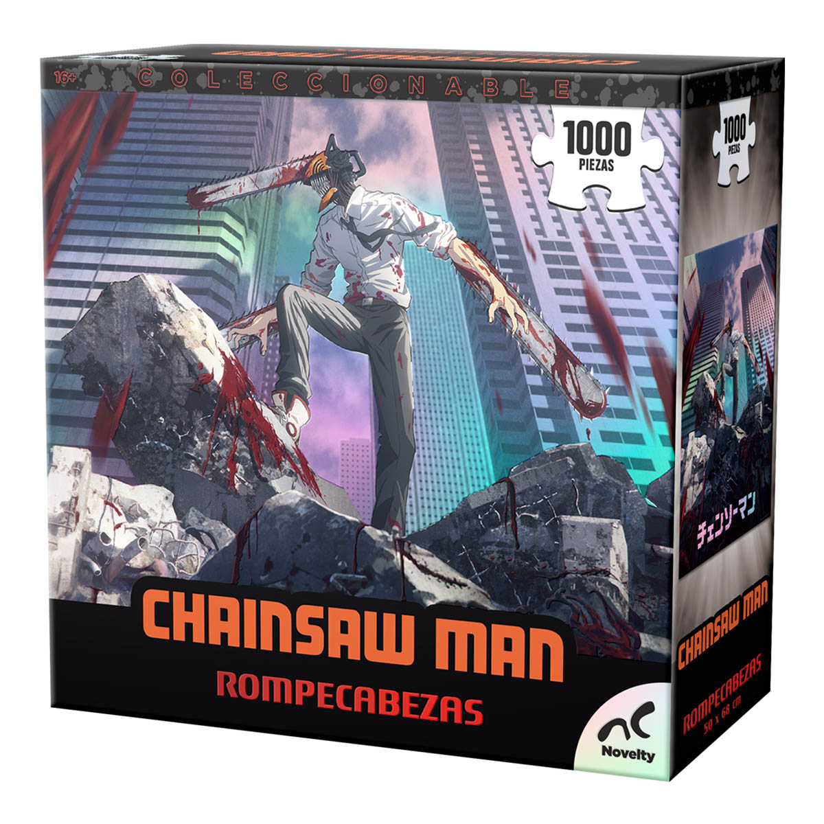 Rompecabezas Coleccionable Chainsaw Man NOVELTY 1000 Piezas image number null