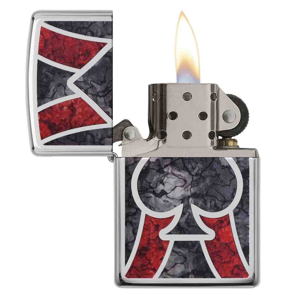Encendedor Cromado Con Dise&ntilde;o Zippo image number null