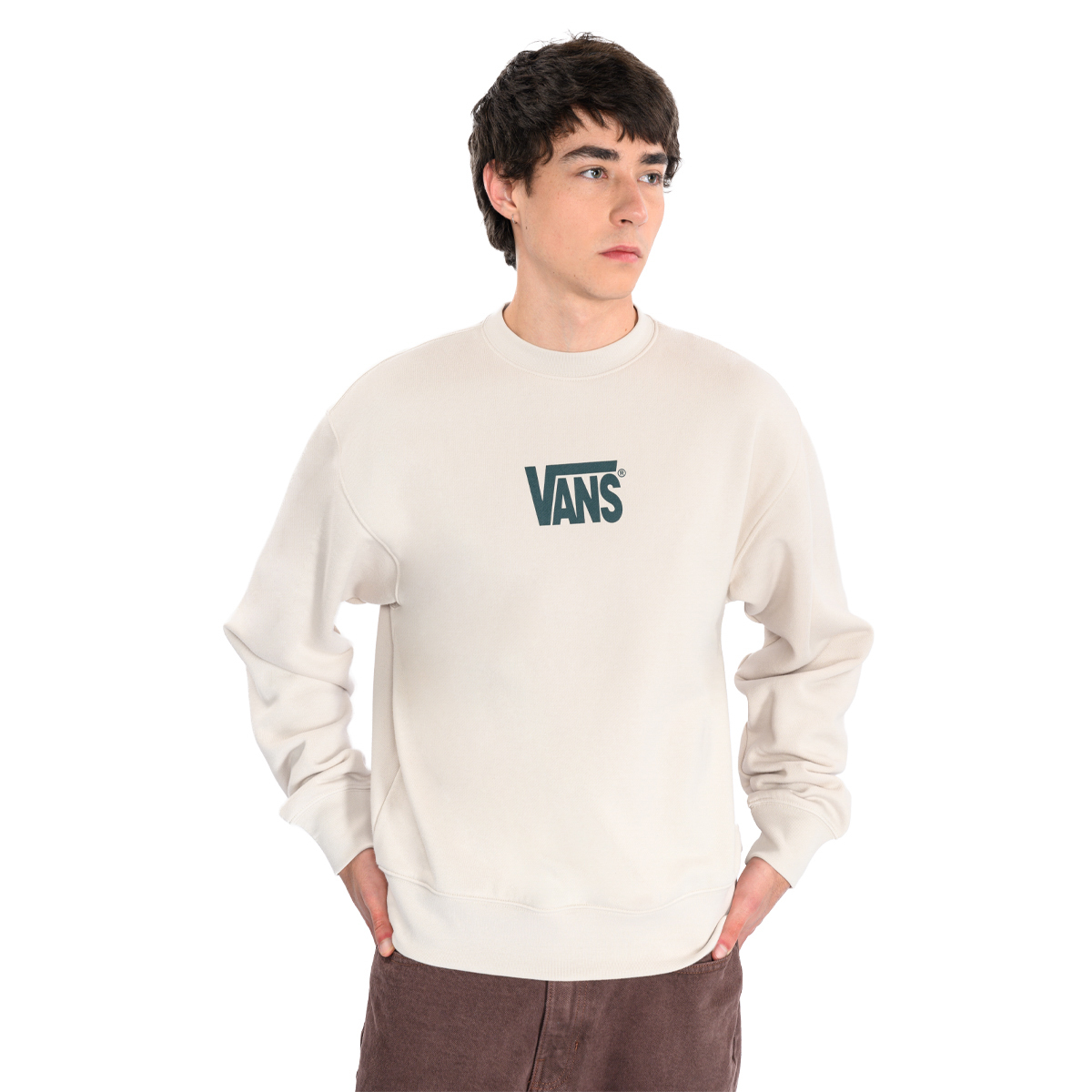 Sudadera Con Dise&ntilde;o Vans Cuello Redondo para Hombre image number null