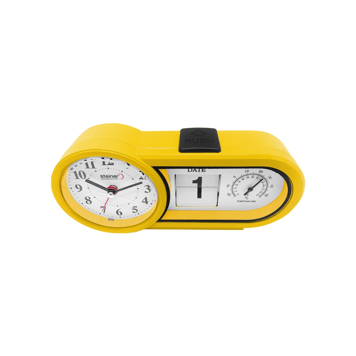Reloj Despertador An&aacute;logo Steiner Color Amarillo YZ4203YL image number null