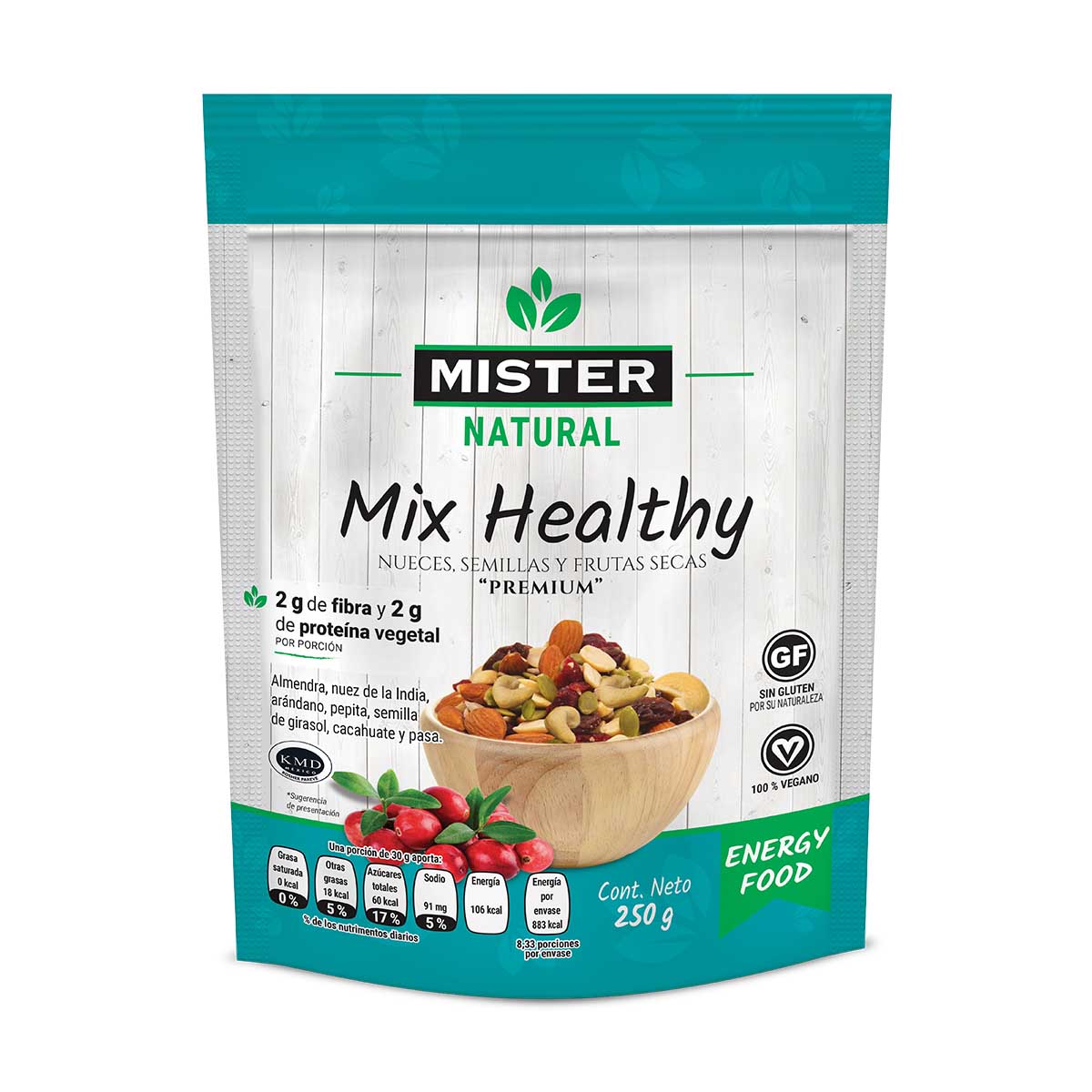 &nbsp;Mix Healthy 250 Grs Mister Alimentos image number null