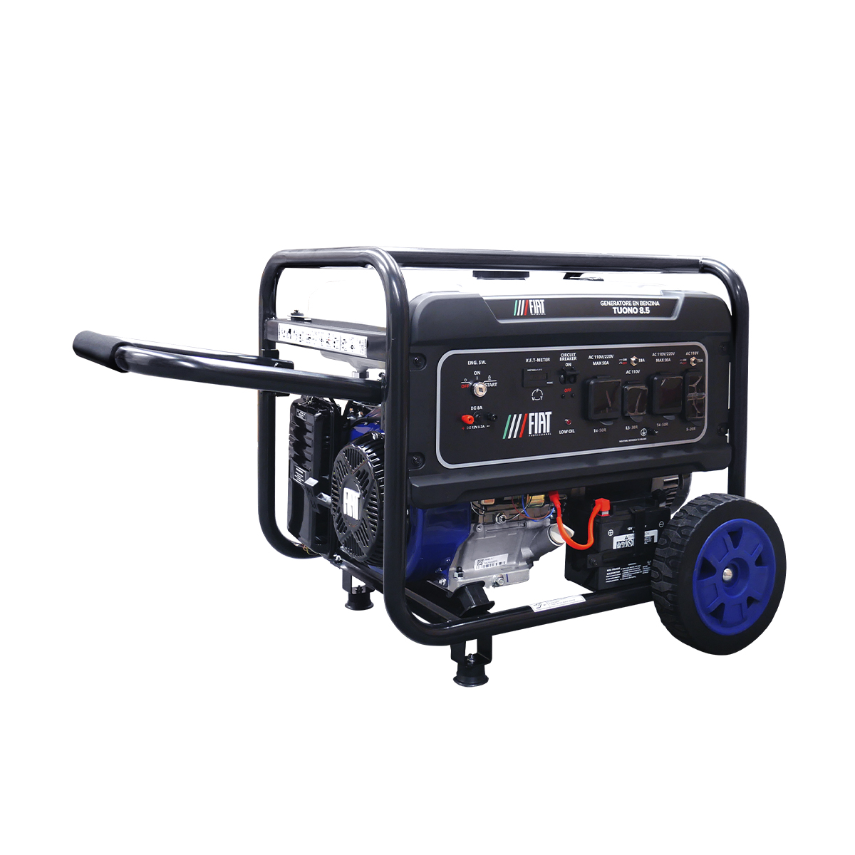 Generador a Gasolina 8,500 W MEDIA MOTOR 15 CF FIAT PROFESIONAL image number null