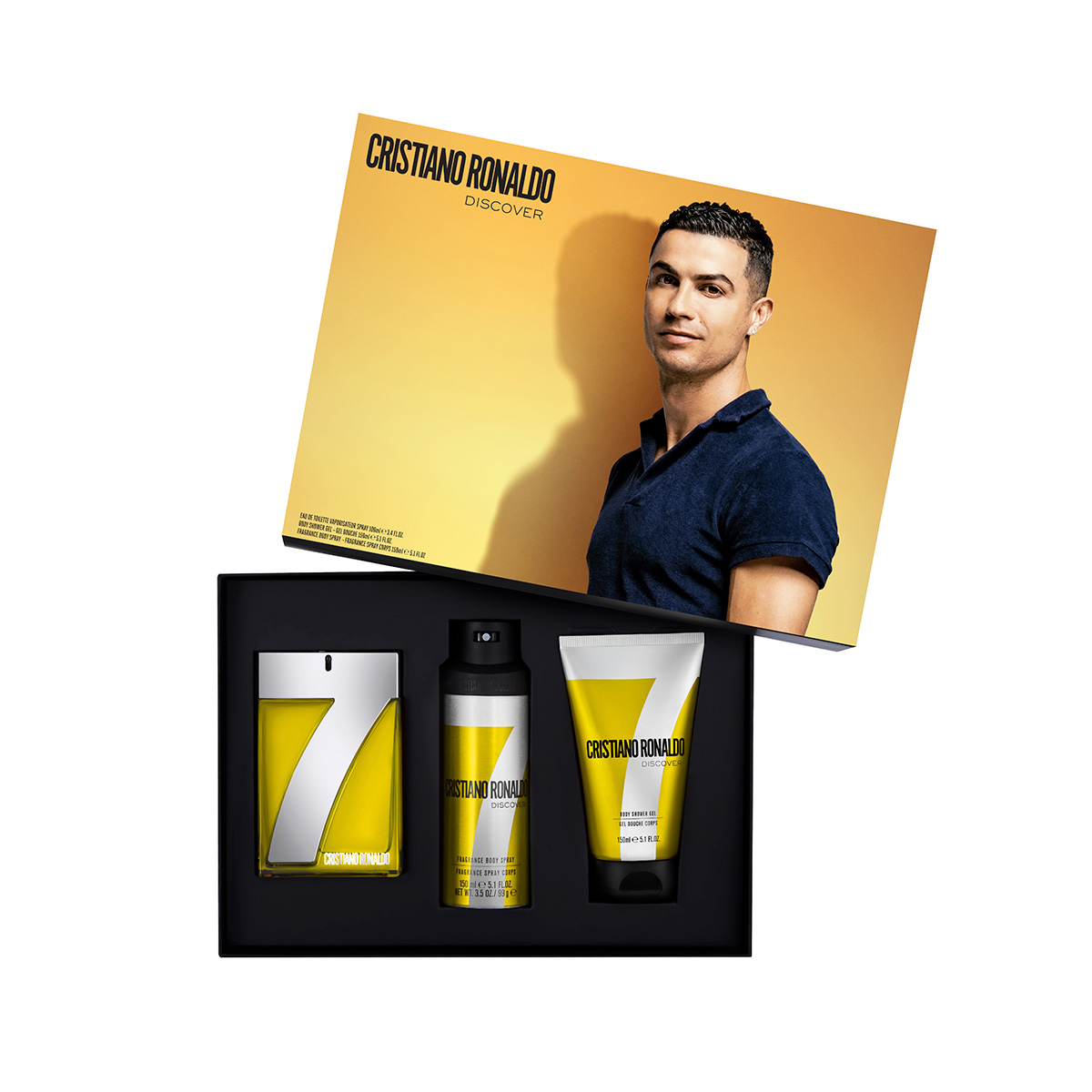 Set Perfume Cr7 Discover 100 Ml Para Hombre image number null