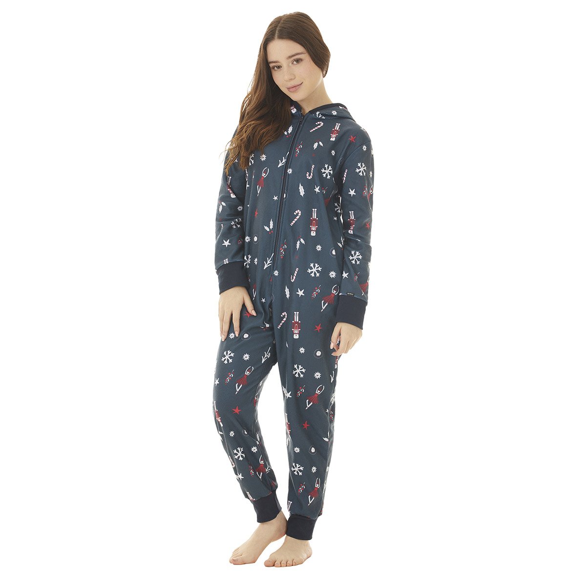 Pijama Mameluco con Dise&ntilde;o Skiny para Ni&ntilde;a image number null