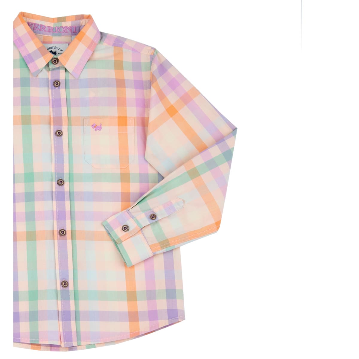 Camisa Manga Larga Ferrioni de Cuadros para Ni&ntilde;o image number null