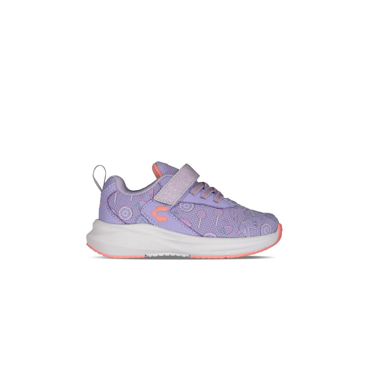 Tenis Umbra Charly Morado con Dise&ntilde;o Ajuste Velcro para Ni&ntilde;a image number null