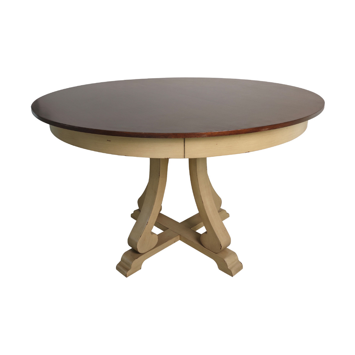 Mesa Redonda Miranda 47" Ivory Vintage Home image number null