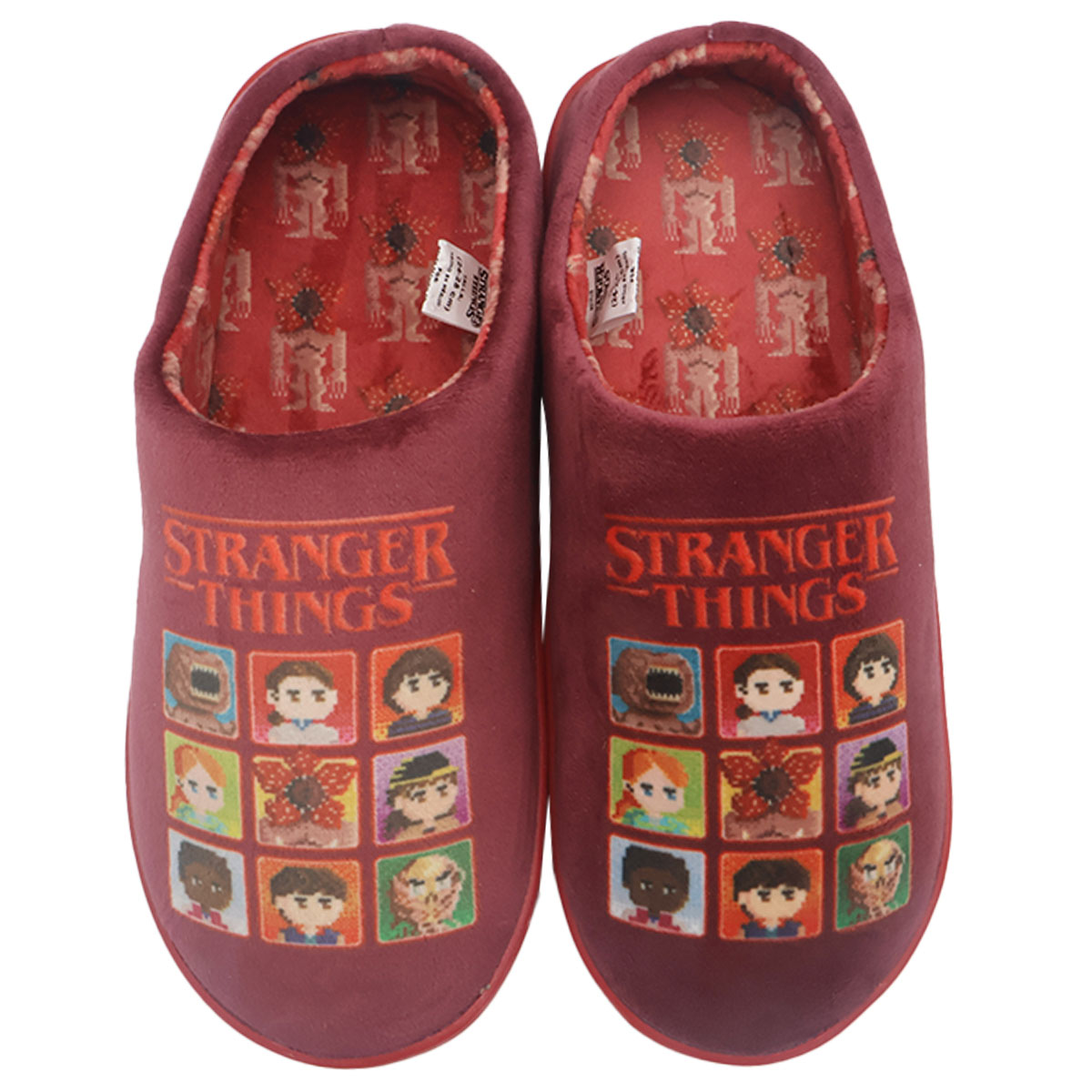 Pantufla Stranger Personajes Rojo para Ni&ntilde;o image number null