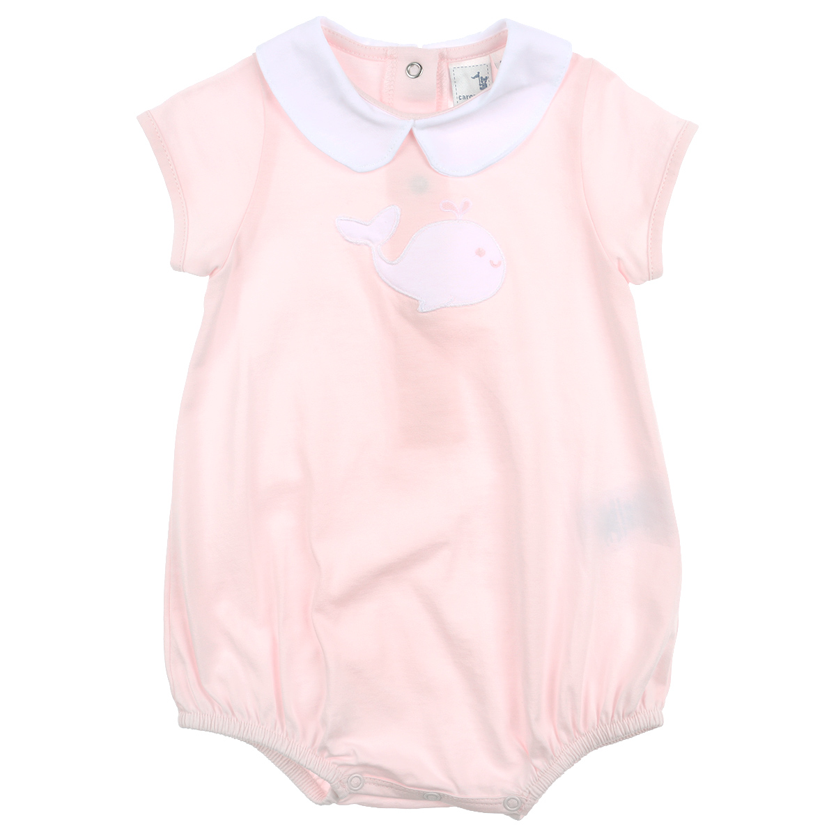 Romper Ballena Cuello Beb&eacute; Algod&oacute;n Carosello para Beb&eacute; Ni&ntilde;a image number null