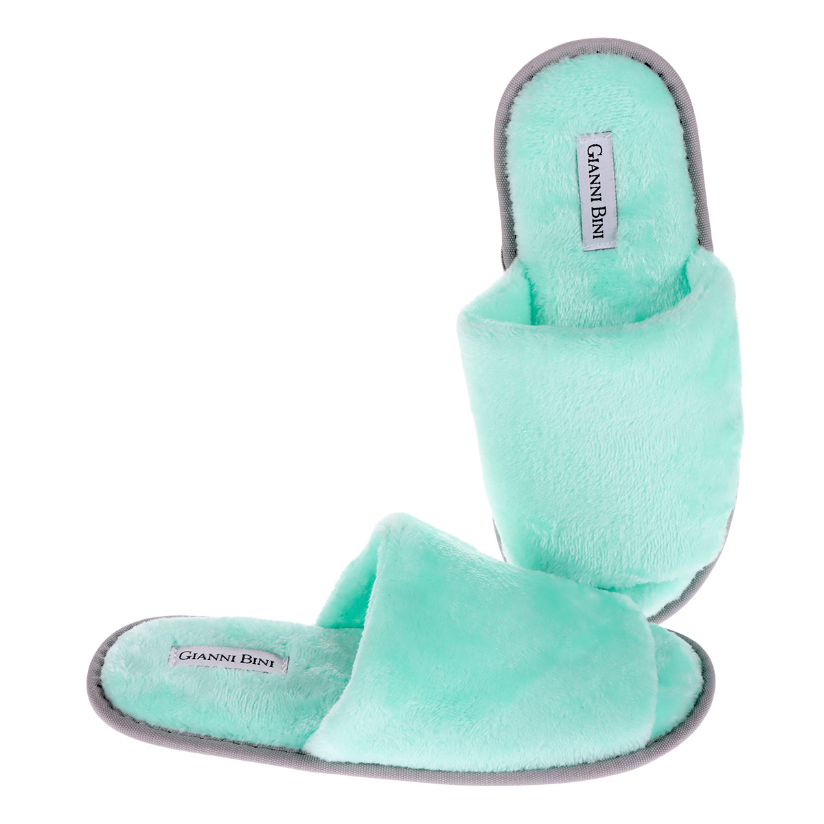 Pantuflas Abiertas Felpa Gianni Bini para Mujer image number null