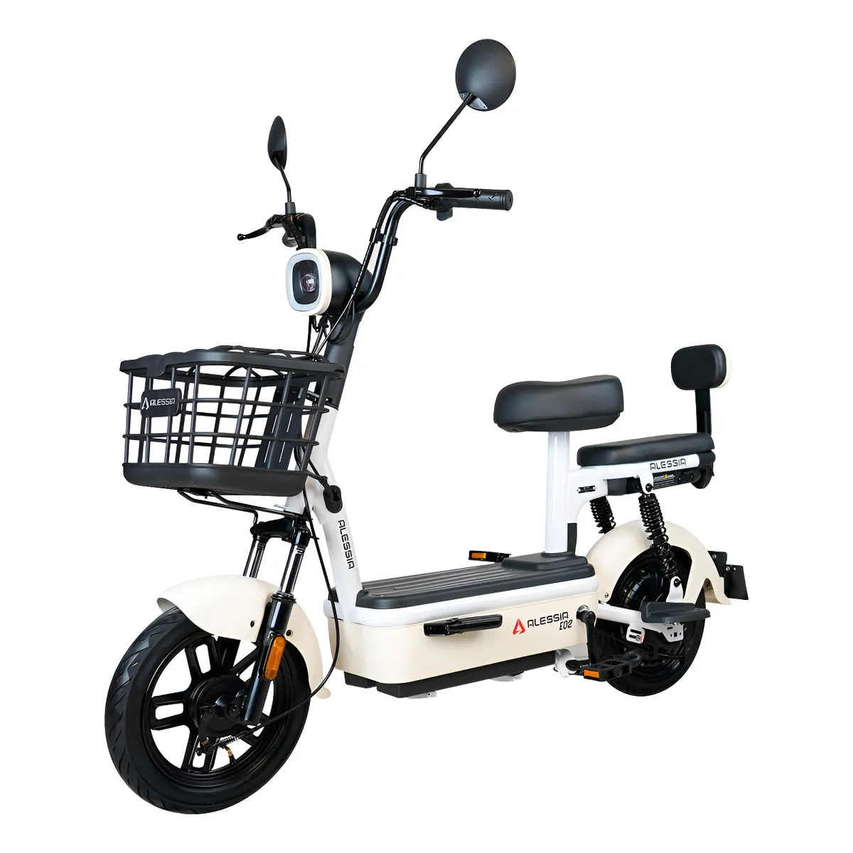 Bicicleta El&eacute;ctrica Alessia Ebikeii Beige image number null