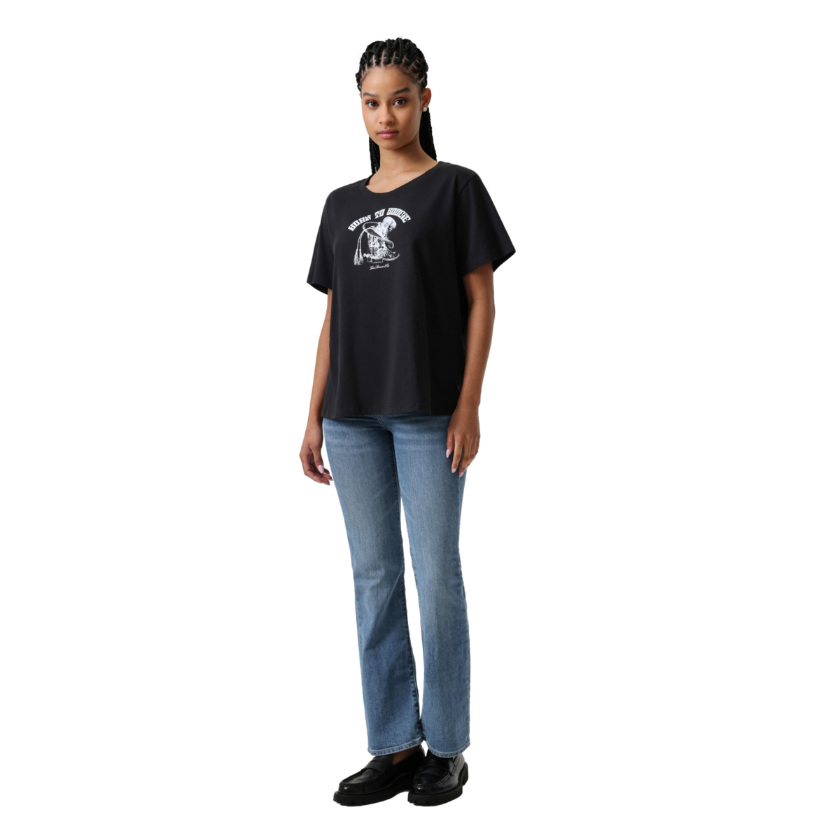 Levi&rsquo;s&reg; Playera Perfect Logo Para Mujer Curvy image number null