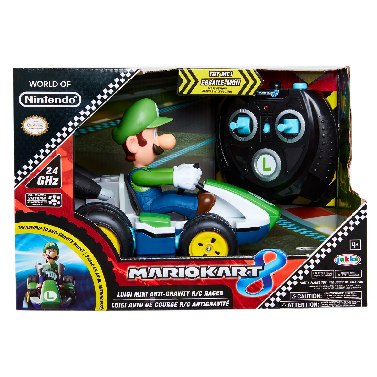 Mariokart Nintendo Luigi Radio Control Mini image number null