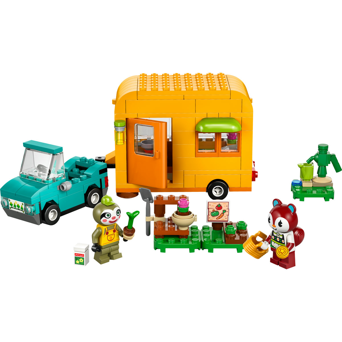Animal Crossing Caravana y Puesto de Flores image number null