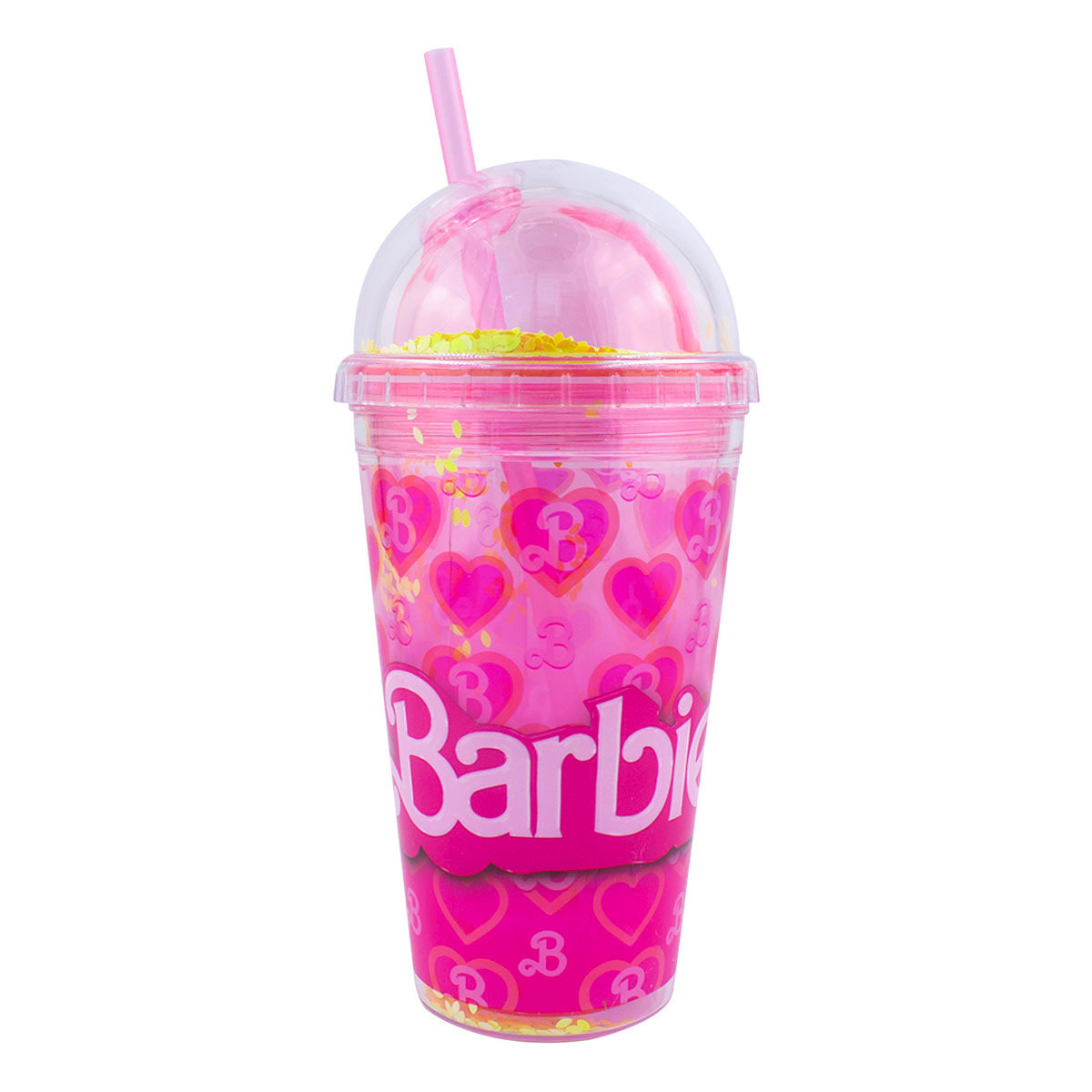 Vaso Con Tapa De Domo Barbie 500 Ml image number null