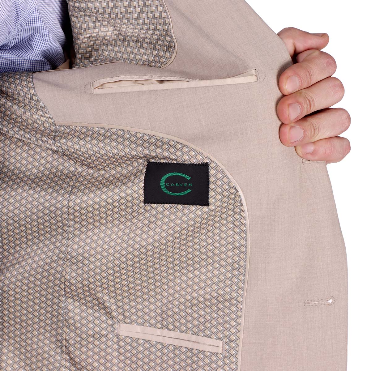 Traje Cl&aacute;sico Fit Regular Carven para Hombre image number null