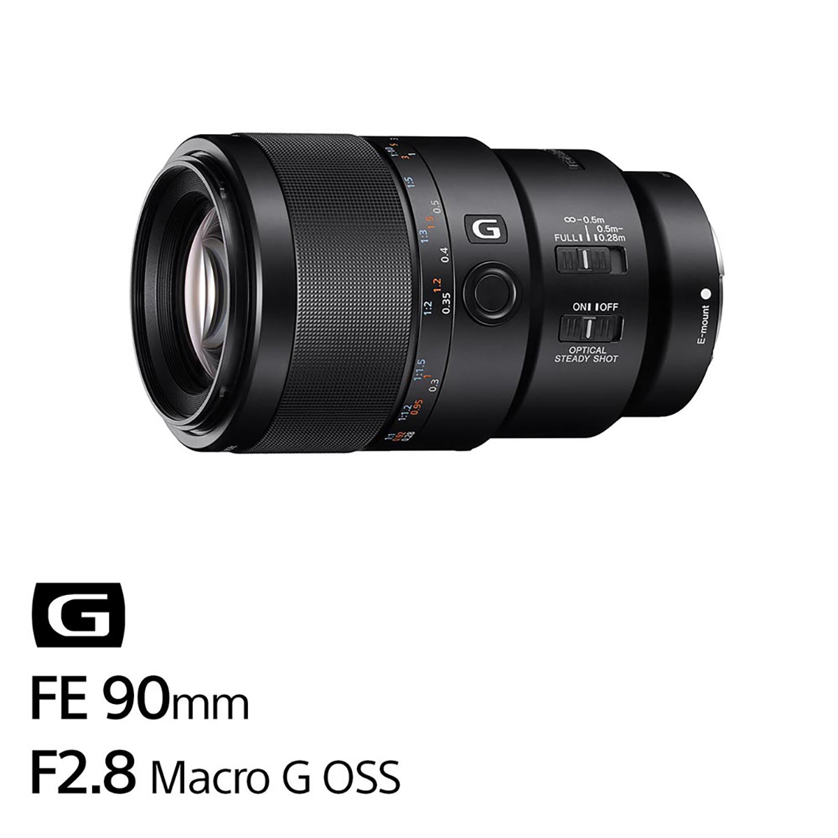 Lente Sony Fe 90 Mm F2.8 Macro G Oss Sel90m28g image number null