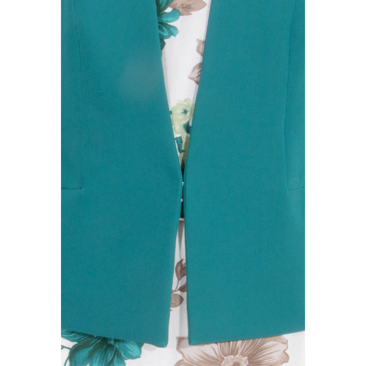 Conjunto Dos Piezas Saco Liso Y Vestido Para Mujer image number null