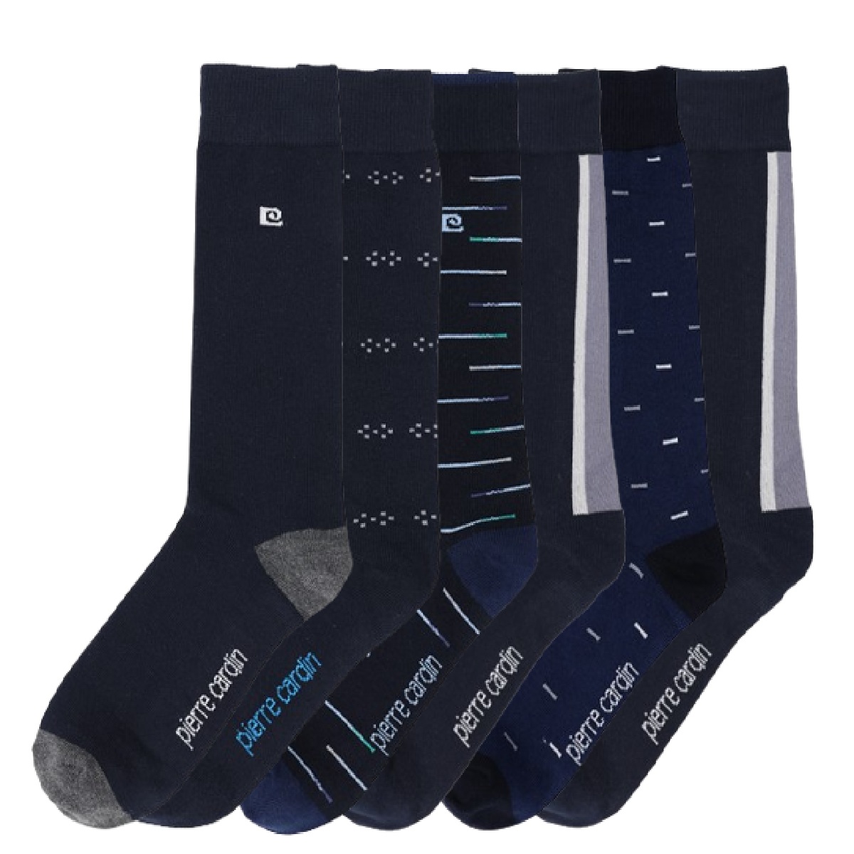 6 Pack Calcetines Largos Basic Pierre Cardin para Hombre image number null