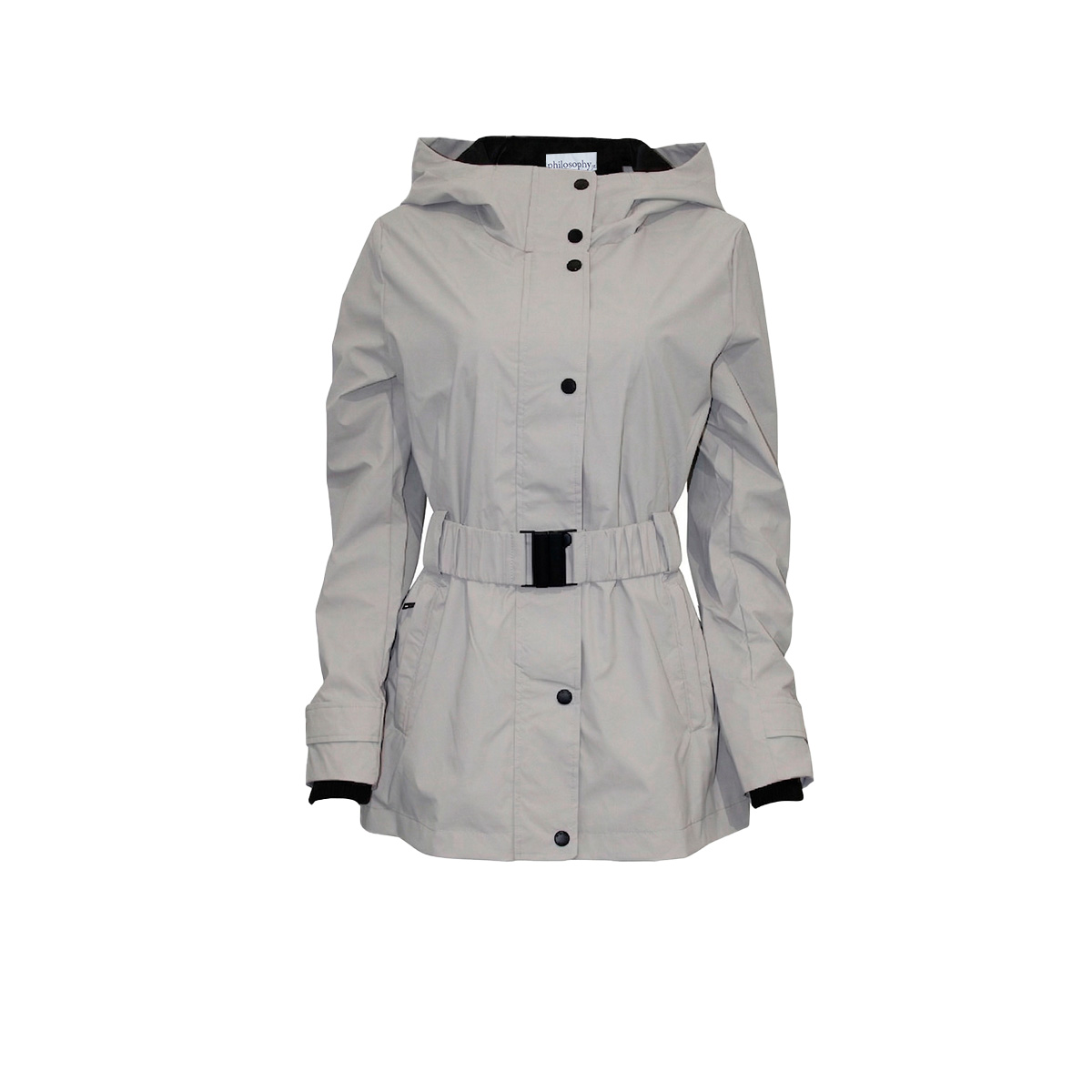 Gabardina Sport Con Cintur&oacute;n Philosophy Para Mujer Junior image number null