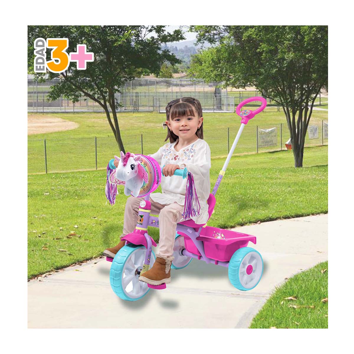 Triciclo Trixie Apache Flying Wheel image number null