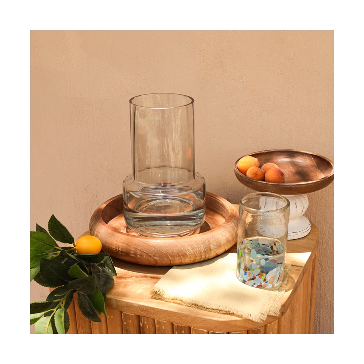 Florero De Cristal Agatha Ch Corner Home image number null