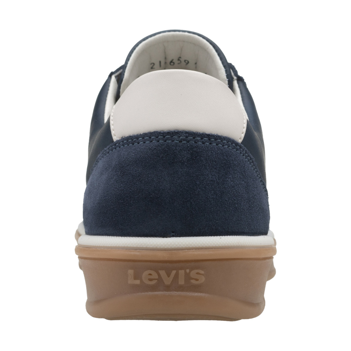 Tenis piel azul obscuro Levi&acute;s para hombre image number null
