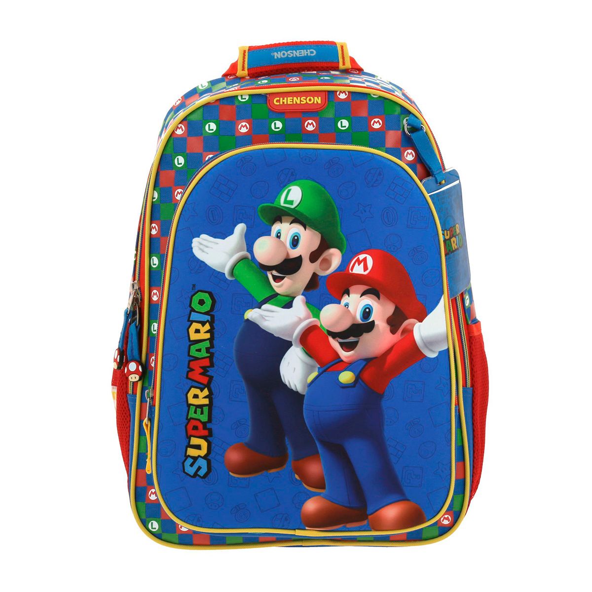 Set 3 En 1 Mochila G Super Mario Azul image number null