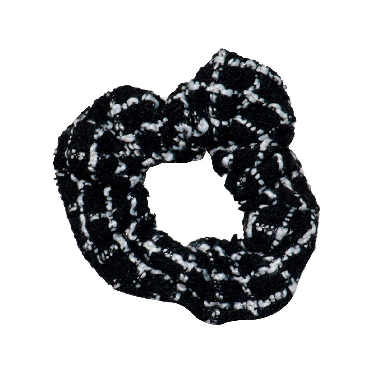 Scrunchie de punto negro Phi By Philosophy image number null
