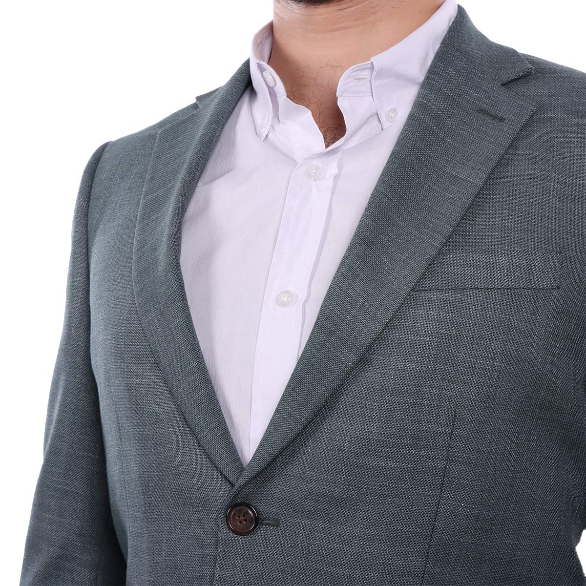 Saco Gris con Patr&oacute;n Discreto Pierre Cardin para Hombre image number null
