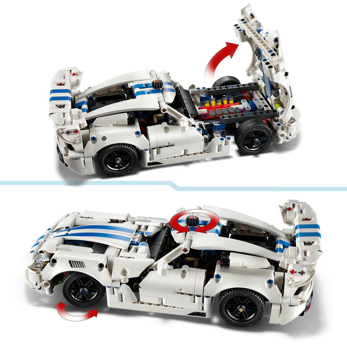 LEGO Technic Auto Deportivo Dodge Viper GTS R image number null