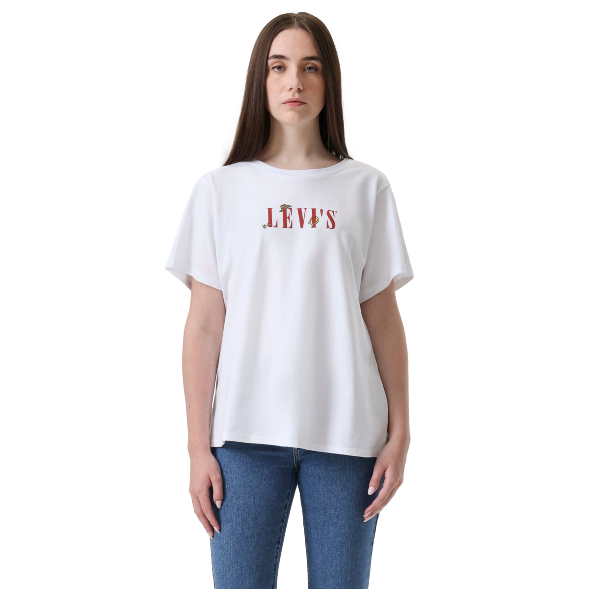 Levi&rsquo;s&reg; Playera Perfect Logo para Mujer Curvy image number null