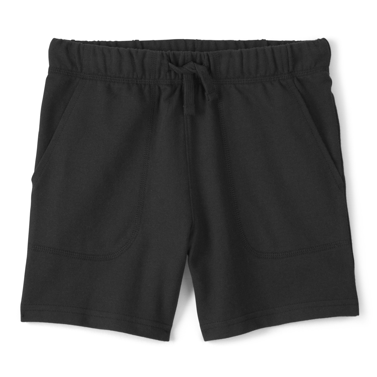 Short en French Terry Carter&rsquo;s Negro Liso con Jareta para Ni&ntilde;o image number null