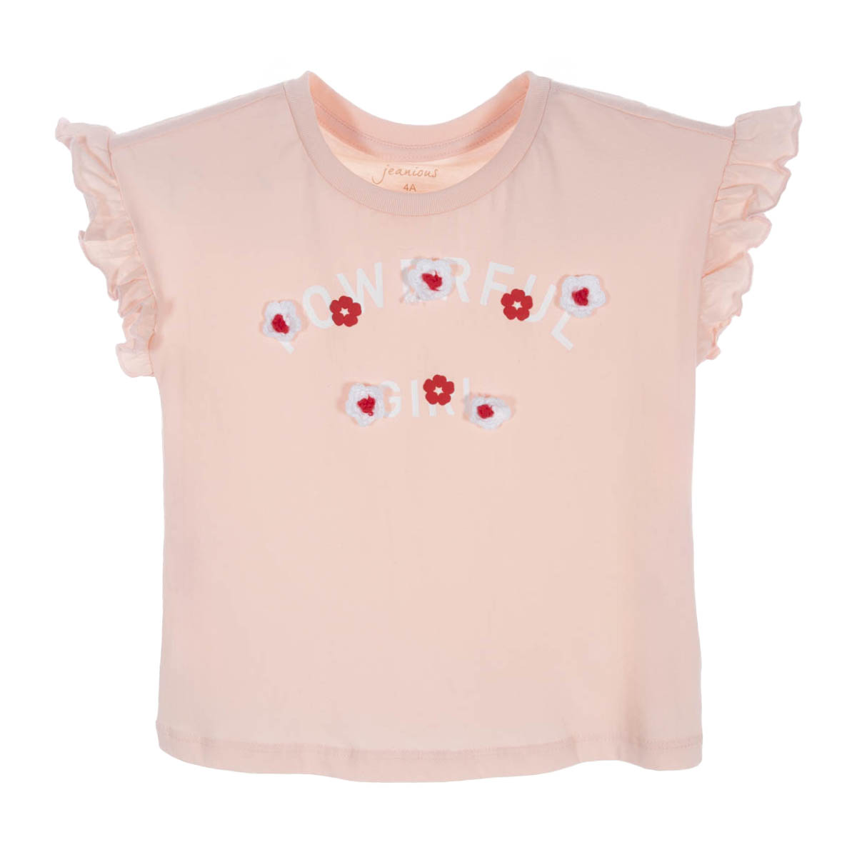 Playera para beb&eacute; ni&ntilde;a Jeanious image number null