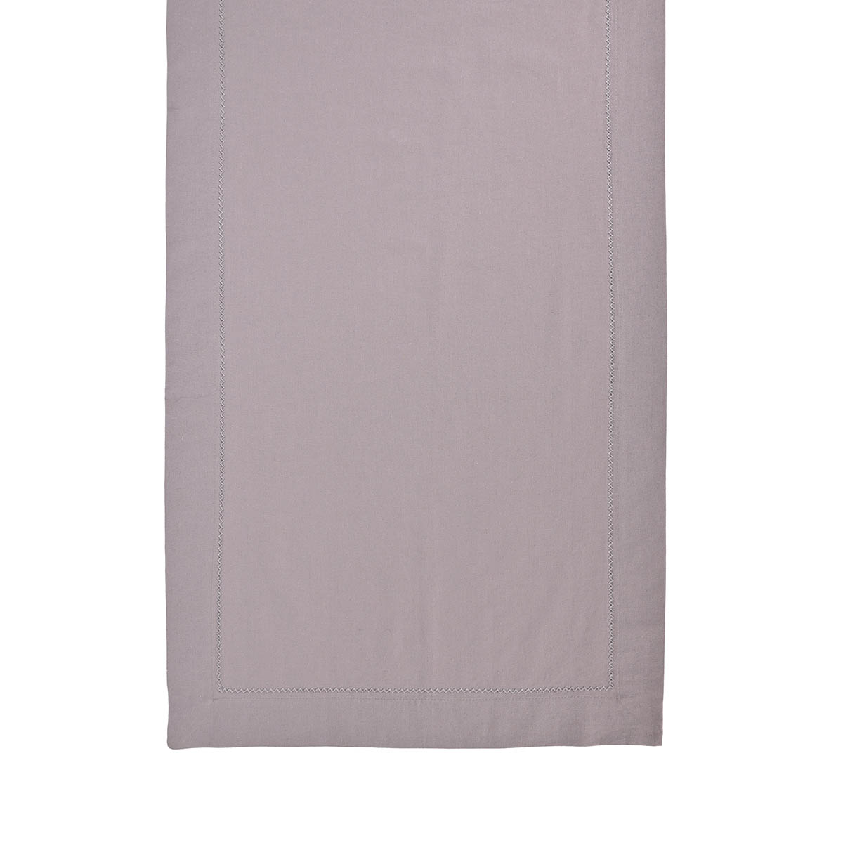 Camino de Mesa Vintage Home Rim Bordado Gris image number null