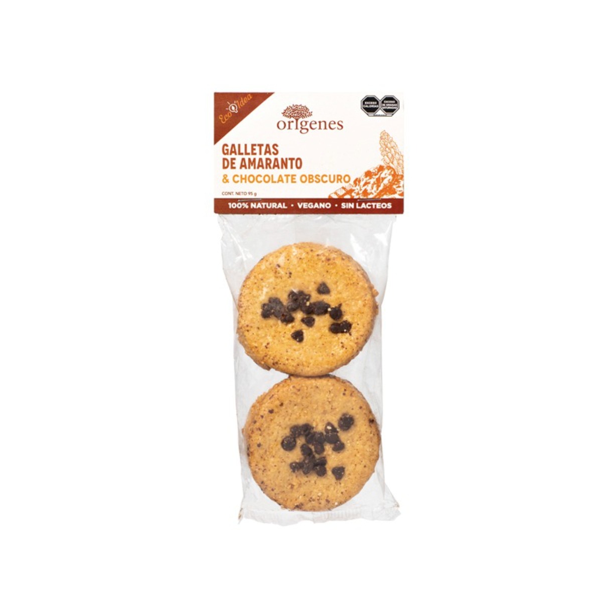 GALLETA DE AMARANTO CON CHISPAS image number null