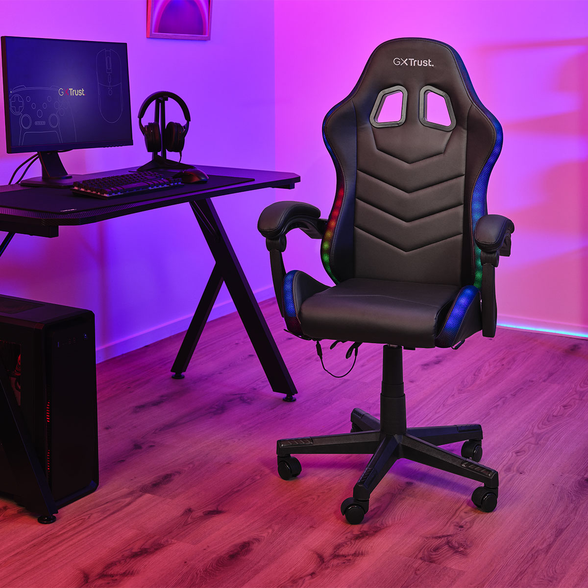 SILLA GXT 704 RONIQ GAMING RGB, TRUST. image number null